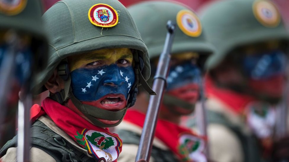 El Ejército de Venezuela ha sido clave en el conflicto político y social de los últimos años. Foto:Getty Images