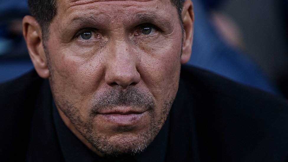 Simeone regresó en 2011 al Atlético de Madrid para ser su entrenador. GETTY IMAGES