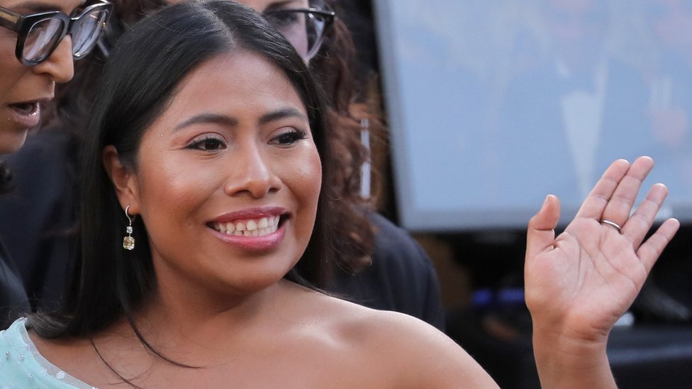 Se trata de la primera vez en la historia que una mujer indígena es nominada a un premio Oscar. (Foto Prensa Libre: Getty Images)