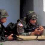 En 1989 el ejército de Estados Unidos invadió Panamá para capturar al general Manuel Antonio Noriega. Foto:Getty Images