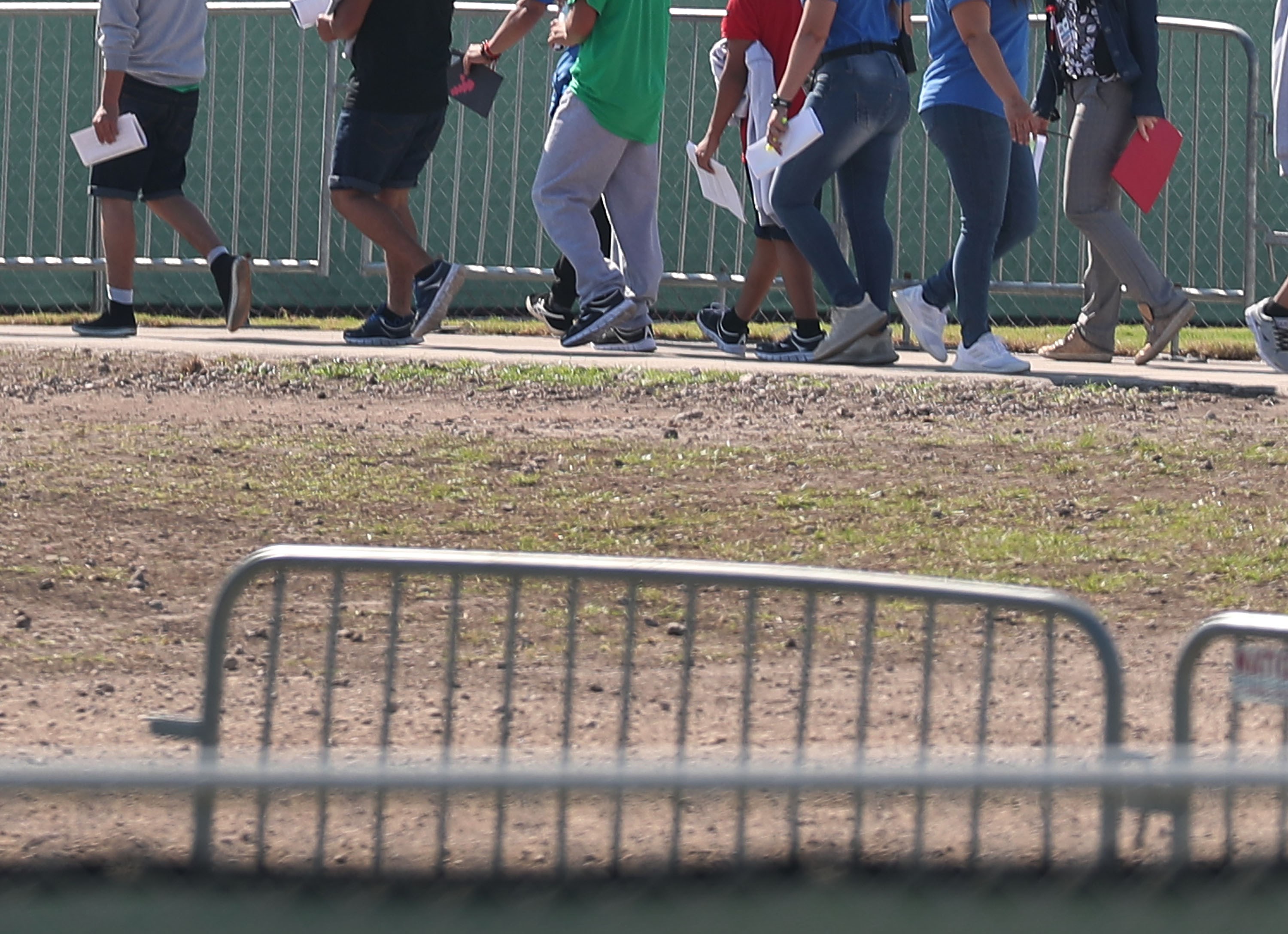 Migrantes en Homestead, ubicado al sur de Miami. (Foto Prensa Libre: Hemeroteca PL)