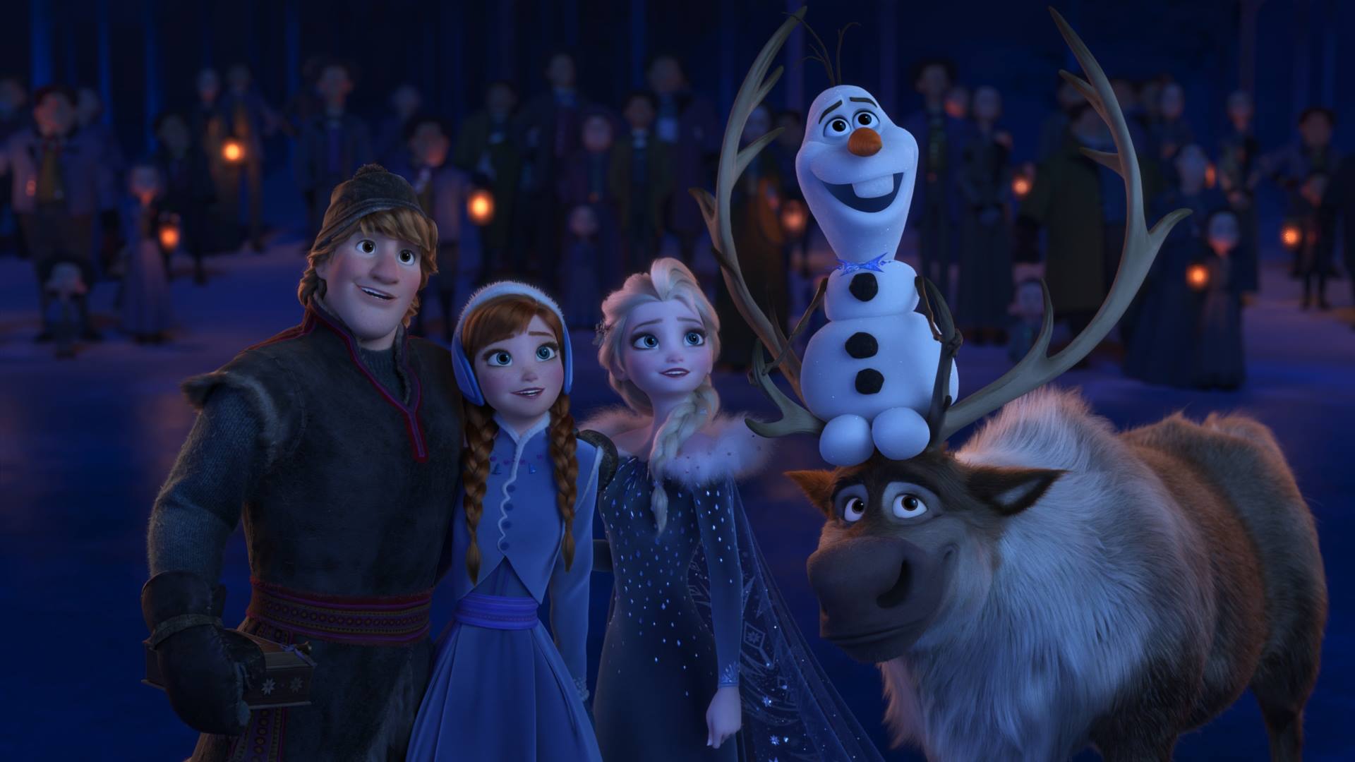 Ana, Elsa, Olaf y Kristoff enfrentarán una nueva aventura en esta segunda parte. (Foto Prensa Libre: Disney)