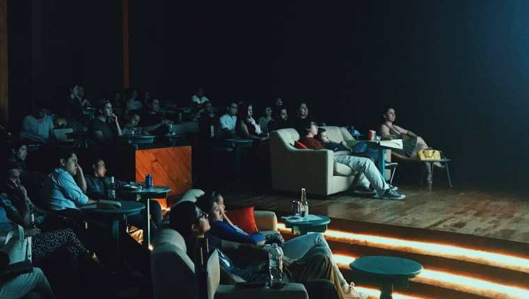La Sala de Cine se ubicó por casi dos años en el Teatro Nacional (Foto Prensa Libre: La Sala de Cine / Facebook).