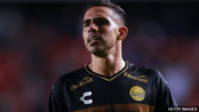 Jesús Alonso Escoboza, quien llegó a jugaro por la selección mexicana, llegó a Dorados en 2018. GETTY IMAGES