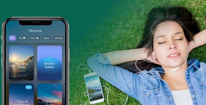 La primera empresa unicornio de salud mental está pensada para ayudar a curar el estrés y el insomnio. (Foto Prensa Libre: Calm)