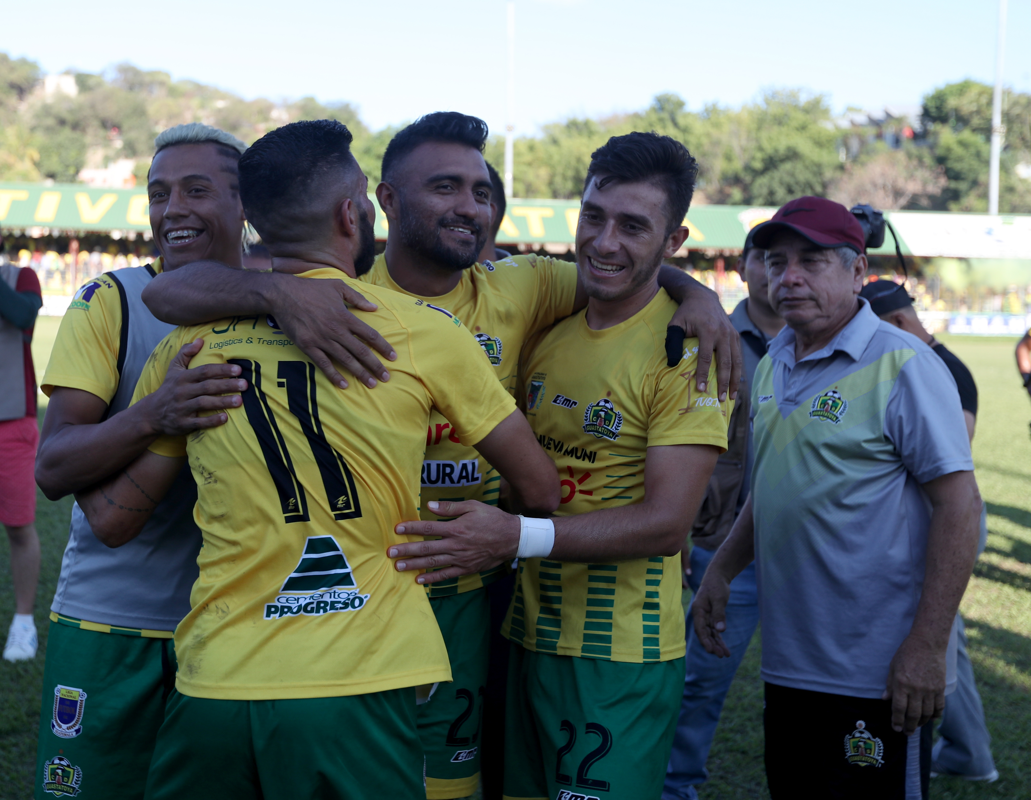 Guastatoya aseguró un cupo para el nuevo formato de la Liga de Campeones. (Foto Prensa Libre: Carlos Vicente)