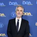 Alfonso Cuarón a su arribo a la 71 edición de los premios del DGA. (Foto Prensa Libre: AFP)