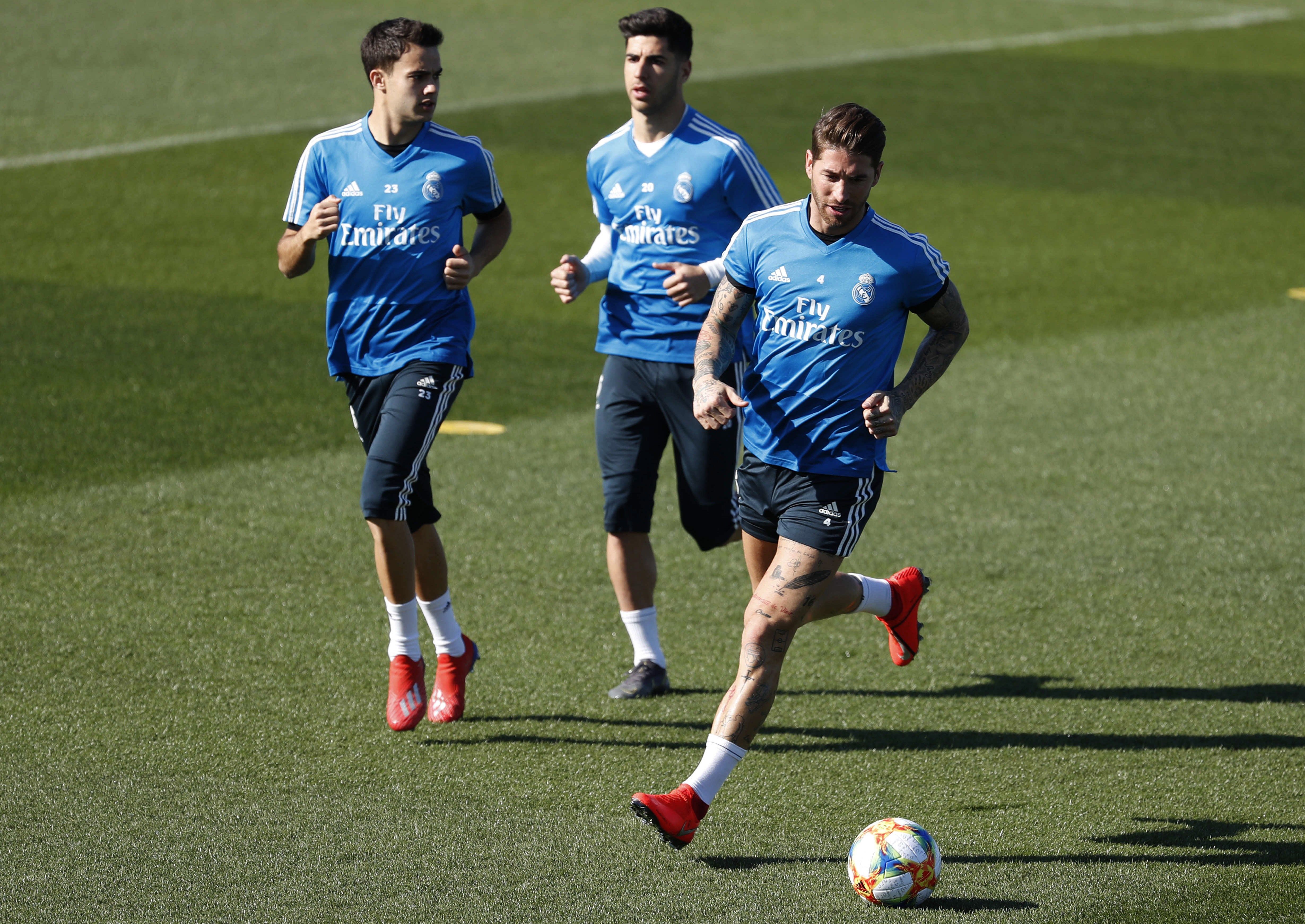 Sergio Ramos, capitán del Real Madrid. (Foto Prensa Libre: EFE)