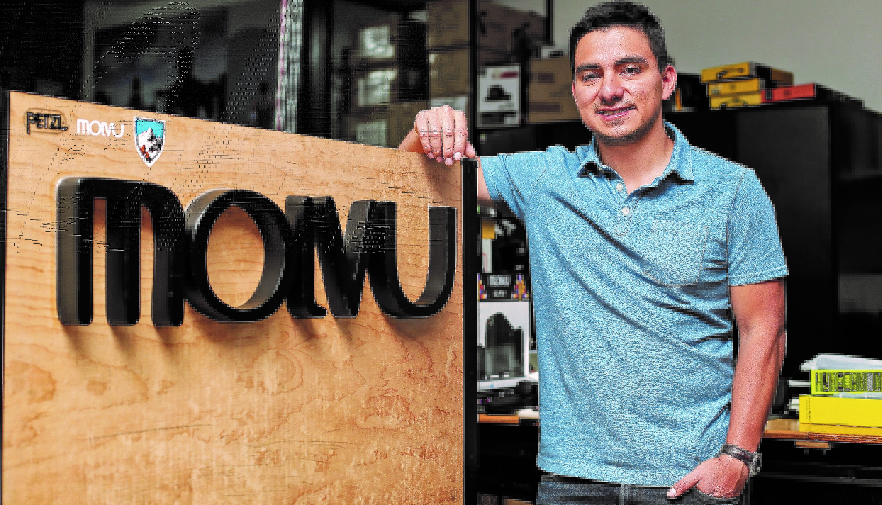 Kevin González ha sido emprendedor e innovador, dirige en forma exitosa la empresa Molvu, fabricante de tabletas. (Foto Prensa Libre: Juan Diego González)