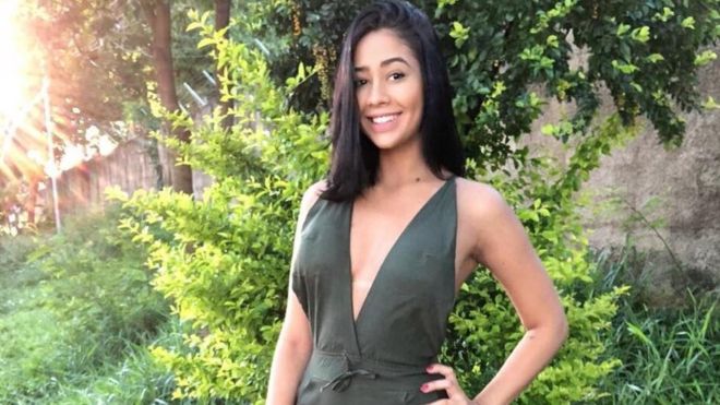 Layane Dias empezó a sentir dolores después de ponerse un piercing en la nariz el año pasado. (Foto Prensa Libre: cortesía Layane Dias)