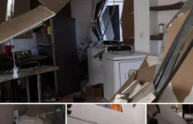 La explosión en un apartamento del Condominio Santa María Las Charcas dejó dos personas heridas. (Foto, Prensa Libre: Hemeroteca PL).