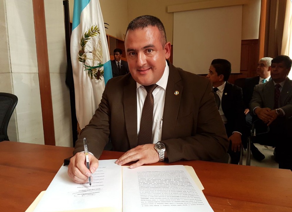 Magistrado de la Sala de San Marcos, Édgar José López Espaillat habría negociado con el empresario Gustavo Alejos. (Foto Prensa Libre: OJ)