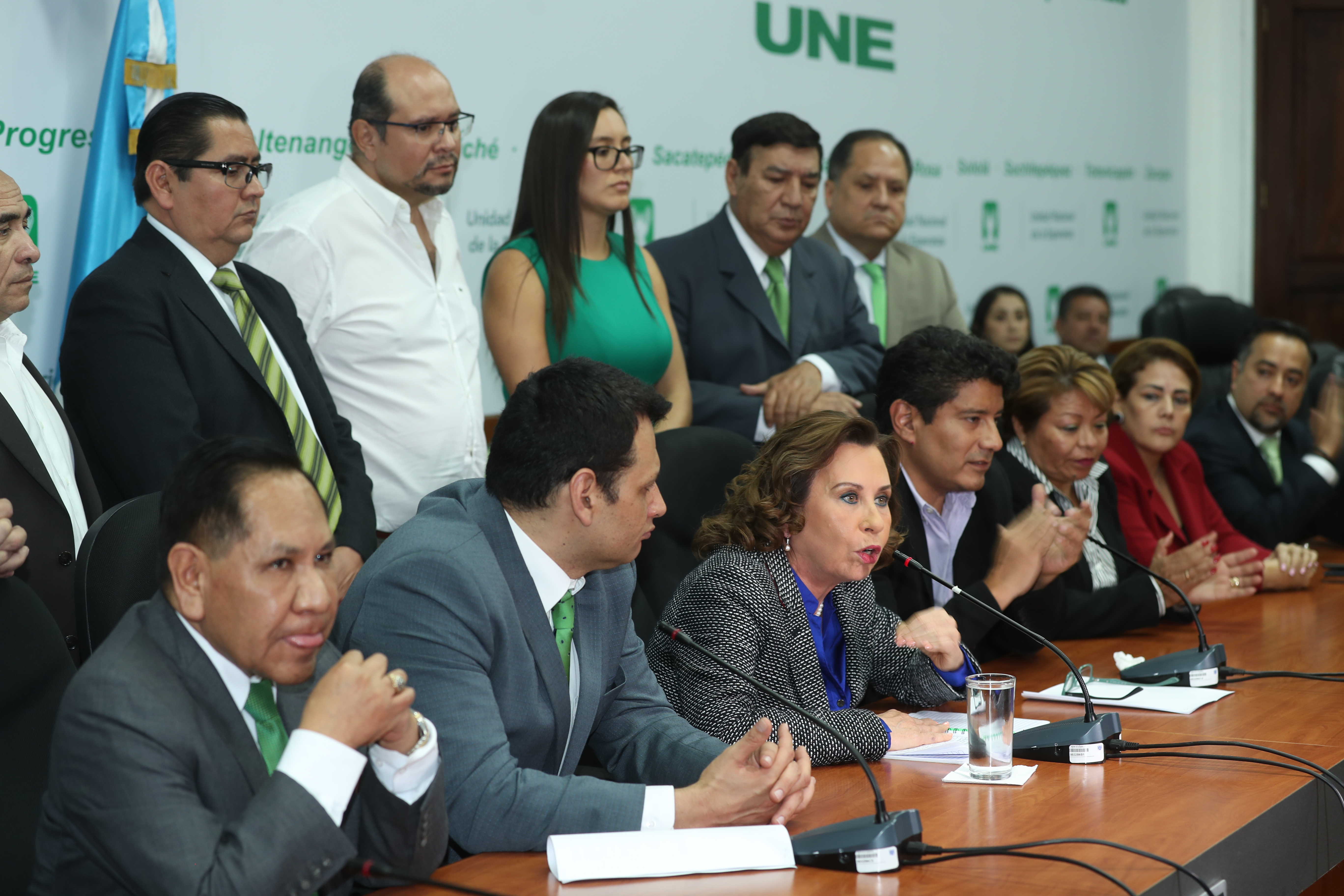 Sandra Torres señala a Thelma Aldana de haber promovido la solicitud de levantamiento de inmunidad en su contra. (Foto Prensa Libre: Hemeroteca PL)