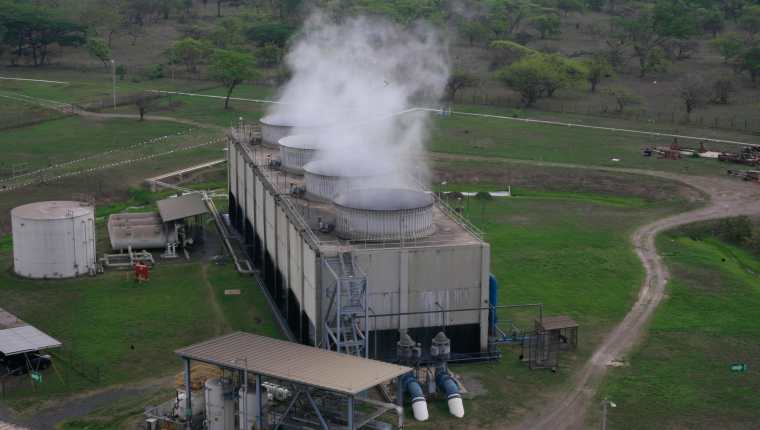 La planta generadora de energía con carbón San José, se ubica en Escuintla. Su contrato se vence en febrero del 2020. (Foto, Prensa Libre: Hemeroteca PL).