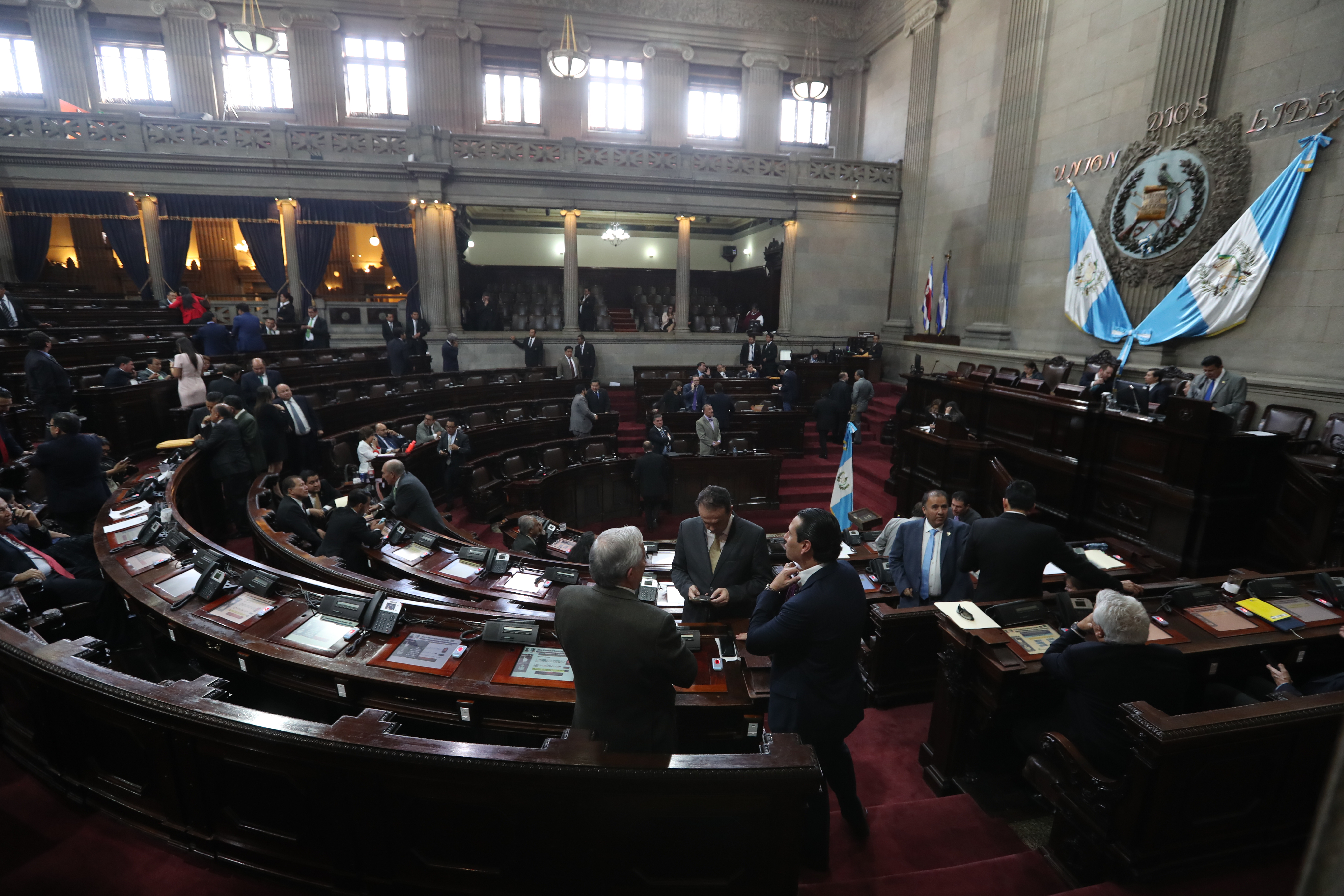 El Congreso sesionará mañana y se podría discutir en segundo debate las reformas a la Ley de Reconciliación Nacional. (Foto Prensa Libre: Hemeroteca PL)