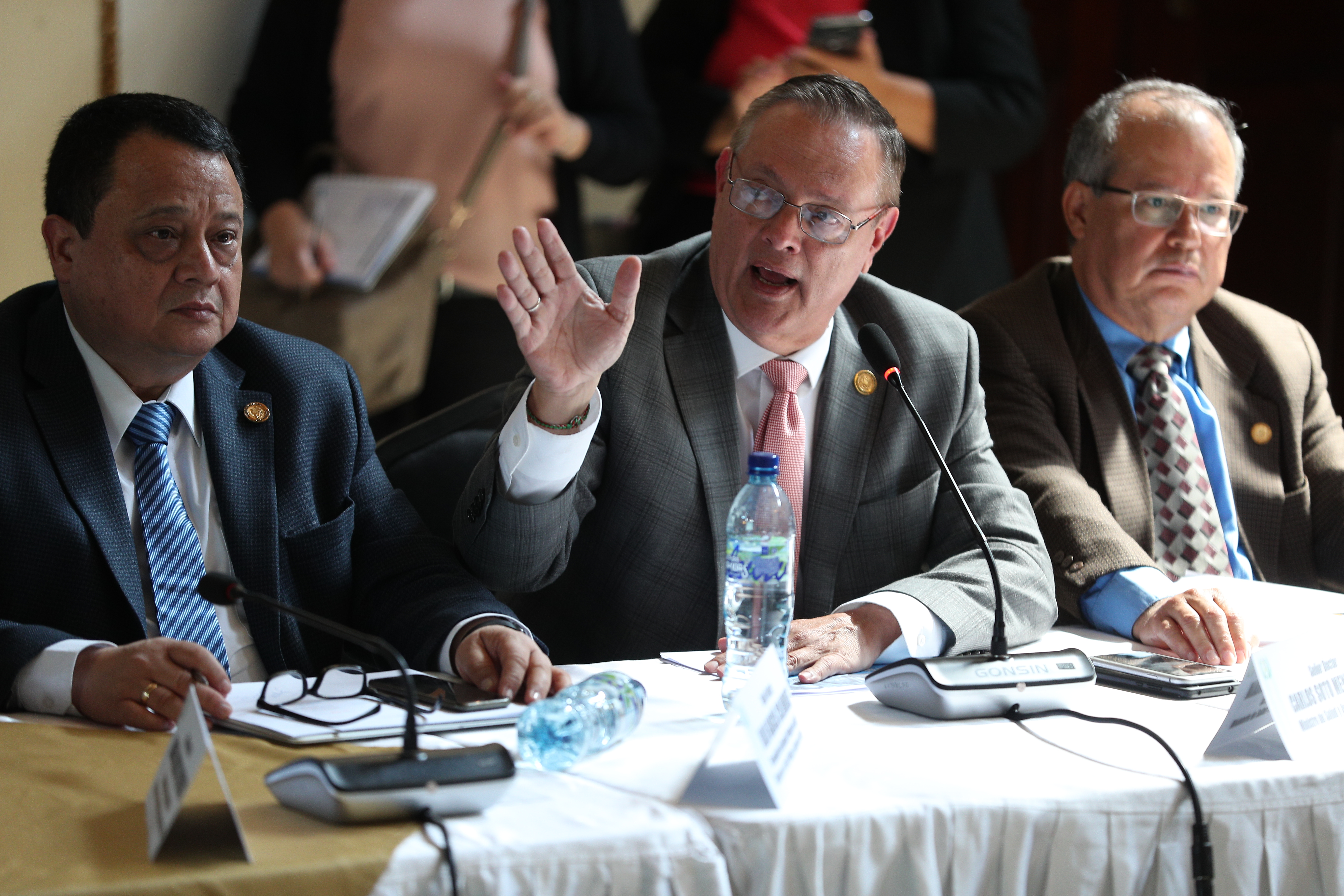 Ministro de Salud Carlos Soto enfrenta un antejuicio. (Foto Prensa Libre: Hemeroteca PL)