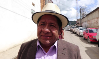 Pedro Raymundo Cobo, alcalde de Nebaj, a quien el MP pidió el retiro de la inmunidad, (Foto: Prensa Libre: Héctor Cordero).

