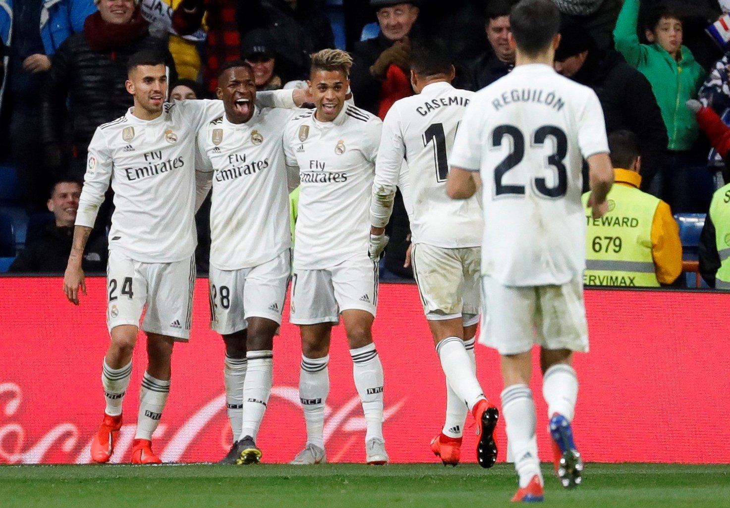 El Real Madrid se enfrentará el miércoles contra el Barcelona en las semifinales de la Copa del Rey. (Foto Prensa Libre: EFE).