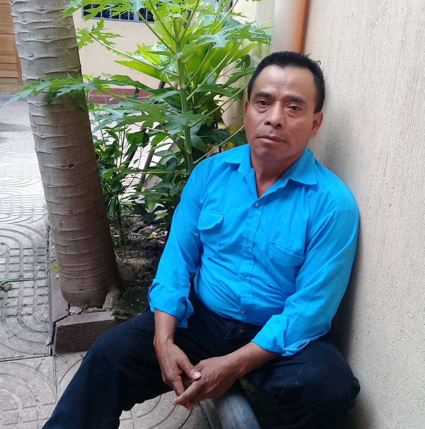 Saturnino Ramírez Interiano, de 45 años, fue ultimado en Jocotán, Chiquimula. (Foto Prensa Libre: Mario Morales)