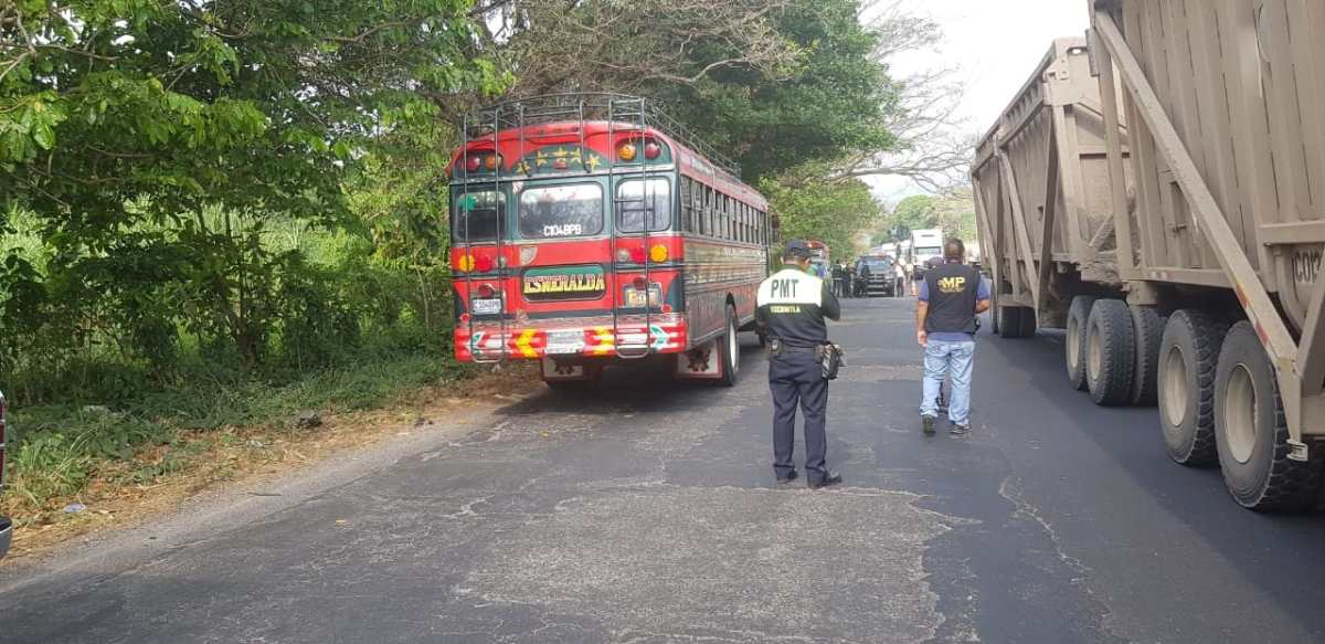 Ayudante de bus es ejecutado por asaltantes en Escuintla