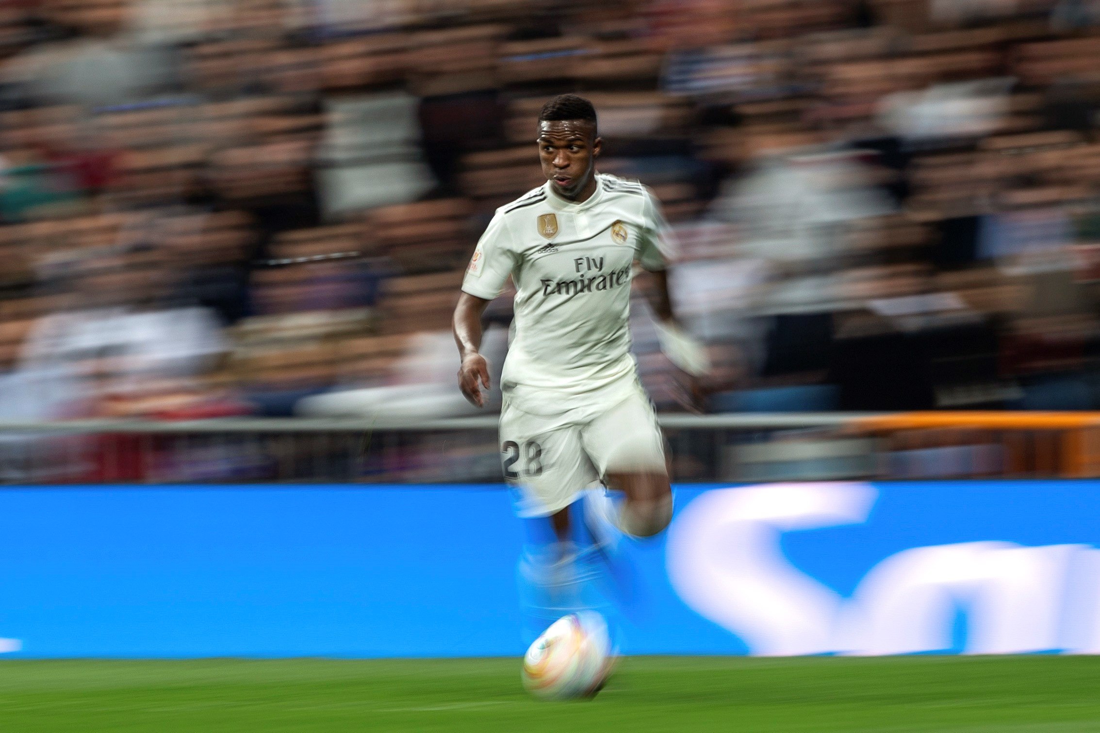 Vinicius Jr es la nueva figura del Real Madrid. (Foto Prensa Libre: EFE)