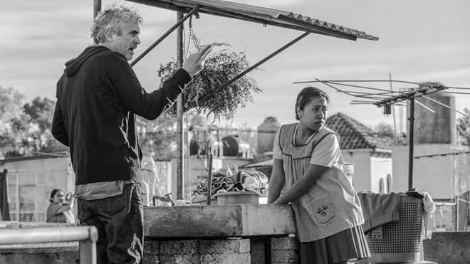 Algunos críticos consideran "Roma" una "obra maestra del cine". Foto Prensa Libre: Carlos Somonte/Netflix)