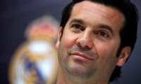 Real Madrid's Argentinian coach Santiago Solari holds a press conference at the club's training ground in the outskirts of Madrid on February 5, 2019 on the eve of the Copa del Rey semi-final football match between Barcelona and Real Madrid. (Photo by GABRIEL BOUYS / AFP)