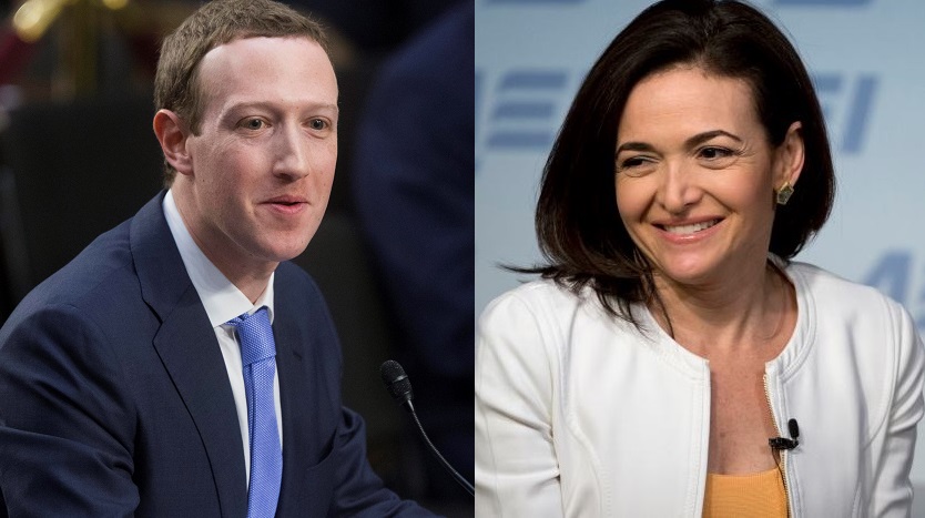 Mark Zuckerberg y Sheryl Sandberg  lideran los dos pilares de Facebook. (Foto Prensa Libre: EFE)