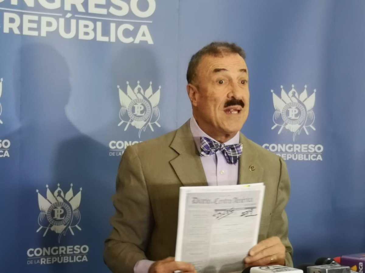 Linares-Beltranena propone derogar el decreto que aprueba el convenio de la Cicig