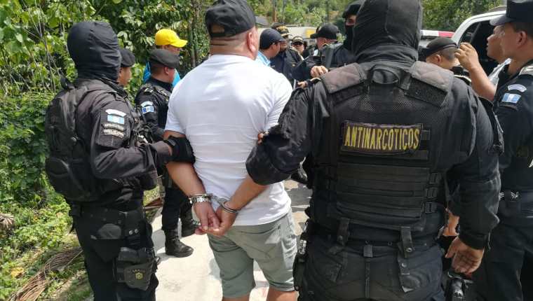 La Policía Nacional Civil reportó la captura de Rony Alexánder Ortiz López, hermano del narcotraficante Juan Ortiz López. (Foto Prensa Libre: Cortesía) 
