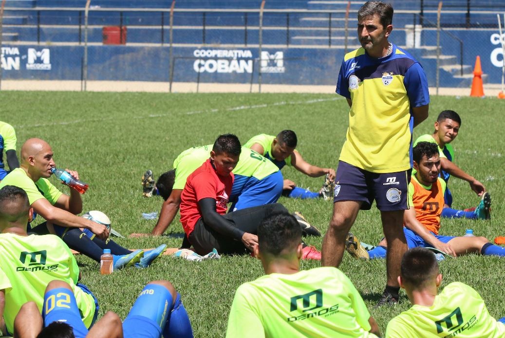 El equipo cobanero enfrentará de visita a Siquinalá en la novena fecha del Clausura 2019. (Foto Prensa Libre: Eduardo Sam).