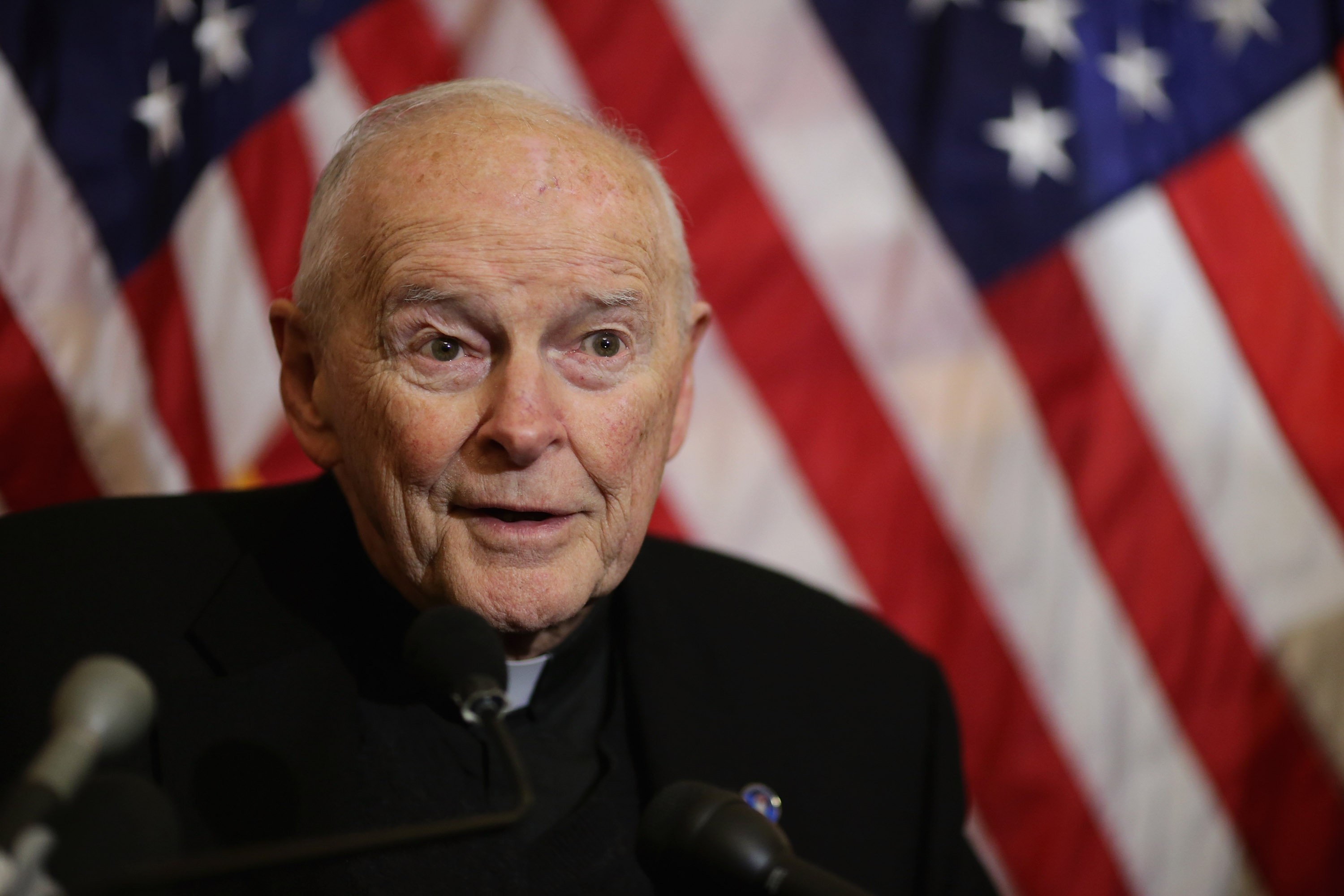 El excardenal Theodore McCarrick, arzobispo emérito fue expulsado del sacerdocio por el Papa Francisco. (Foto Prensa Libre: AFP)