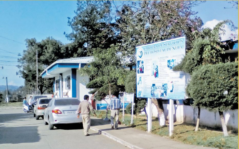 Hospital Nacional de Nebaj. (Foto Prensa Libre: Héctor Cordero)