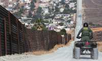 Frontera EE. UU. - México. (Foto Prensa Libre: AFP).