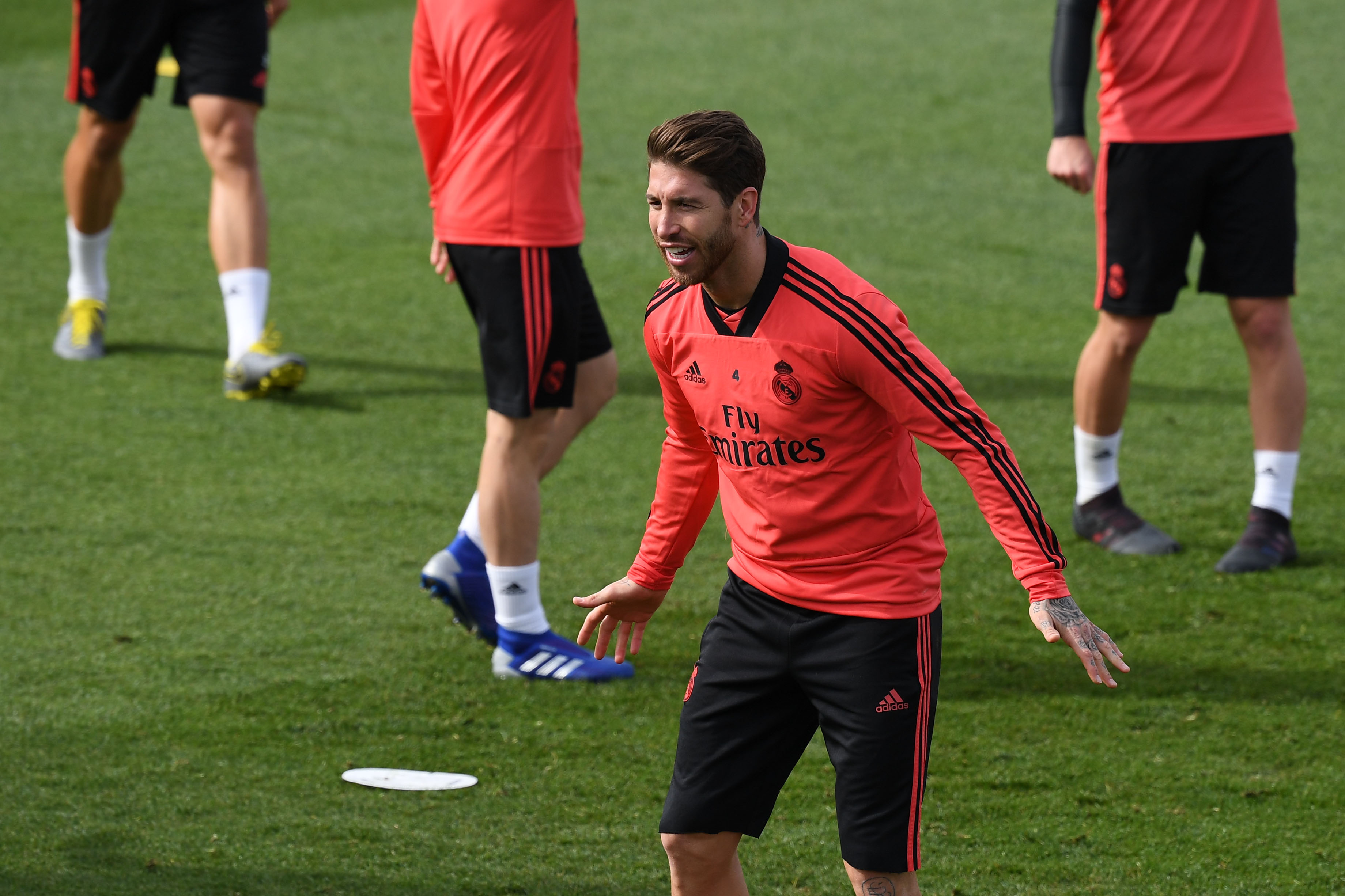 Sergio Ramos se refirió al desastre que vivió el Real Madrid en los últimos días al quedar sin posibilidades de ganar ningún título. (Foto Prensa Libre: AFP)