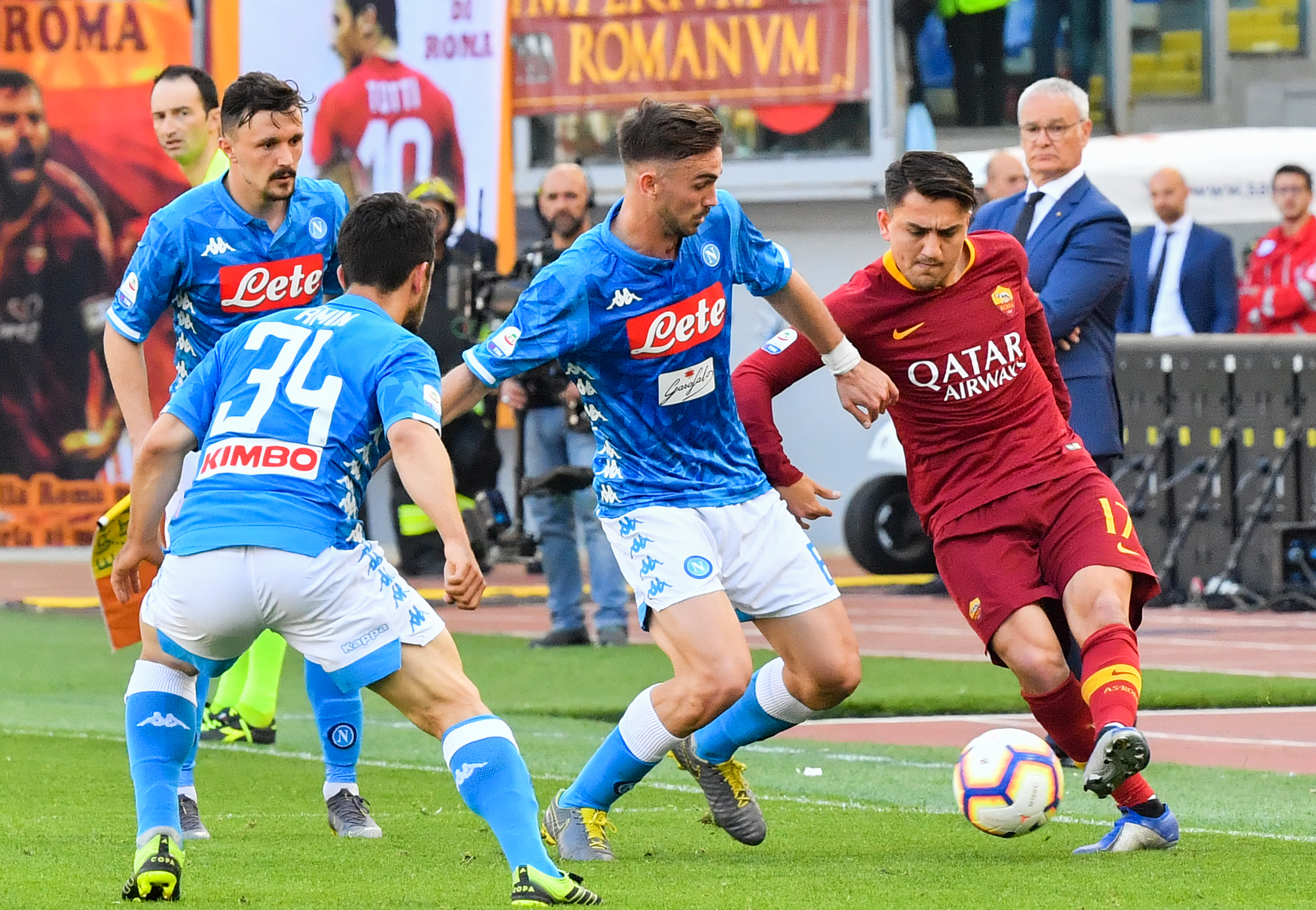El Nápoles sigue firme en el segundo lugar de la Serie A. (Foto Prensa Libre: AFP)