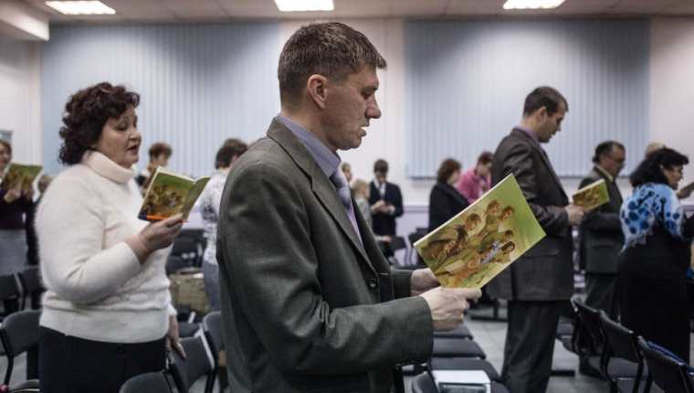 Los Testigos de Jehová están prohibidos en Rusia.