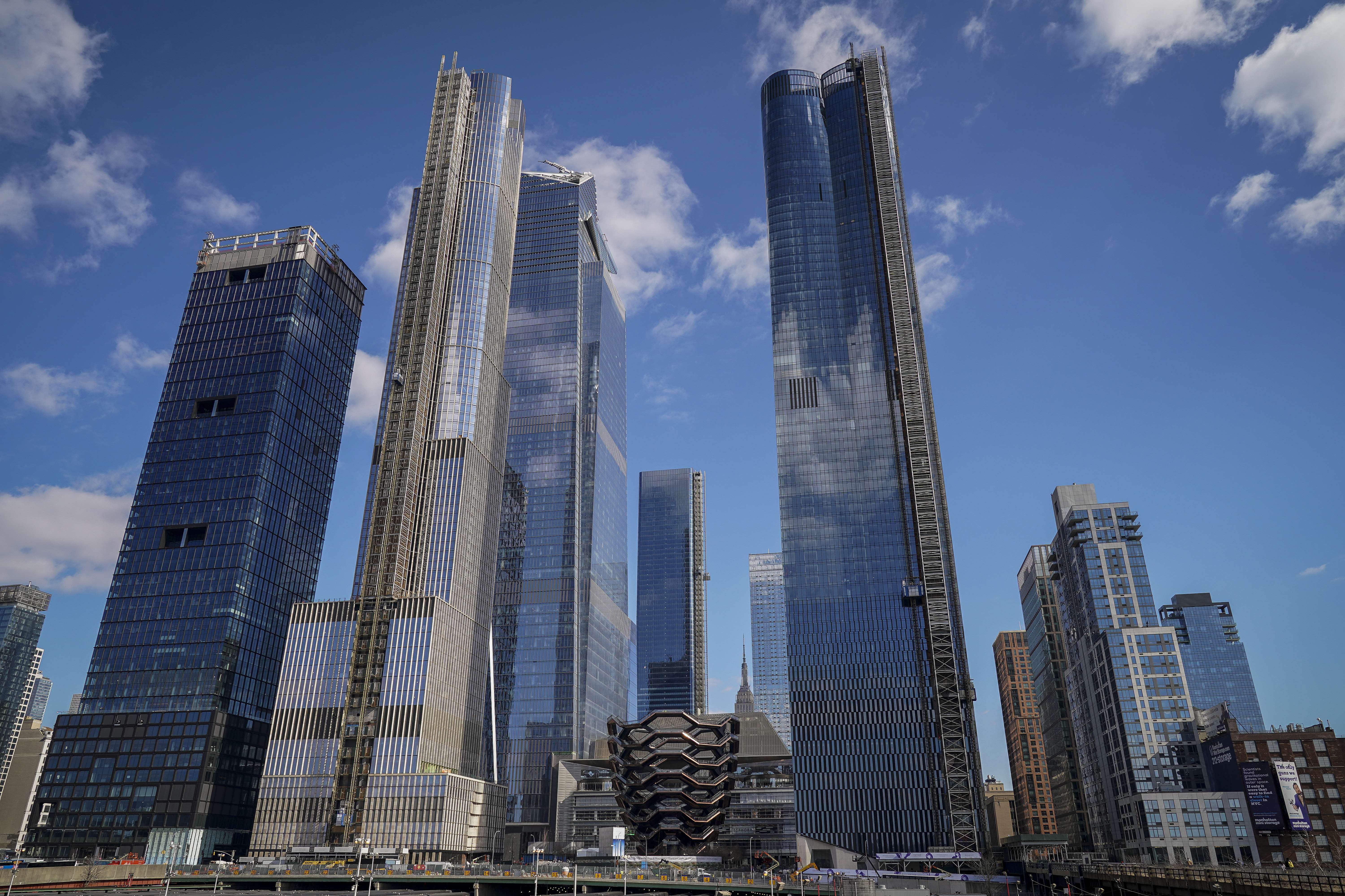 Este viernes se inaugura el barrio Hudson Yards con rascacielos, un centro de arte y tiendas de lujo. Foto: AFP