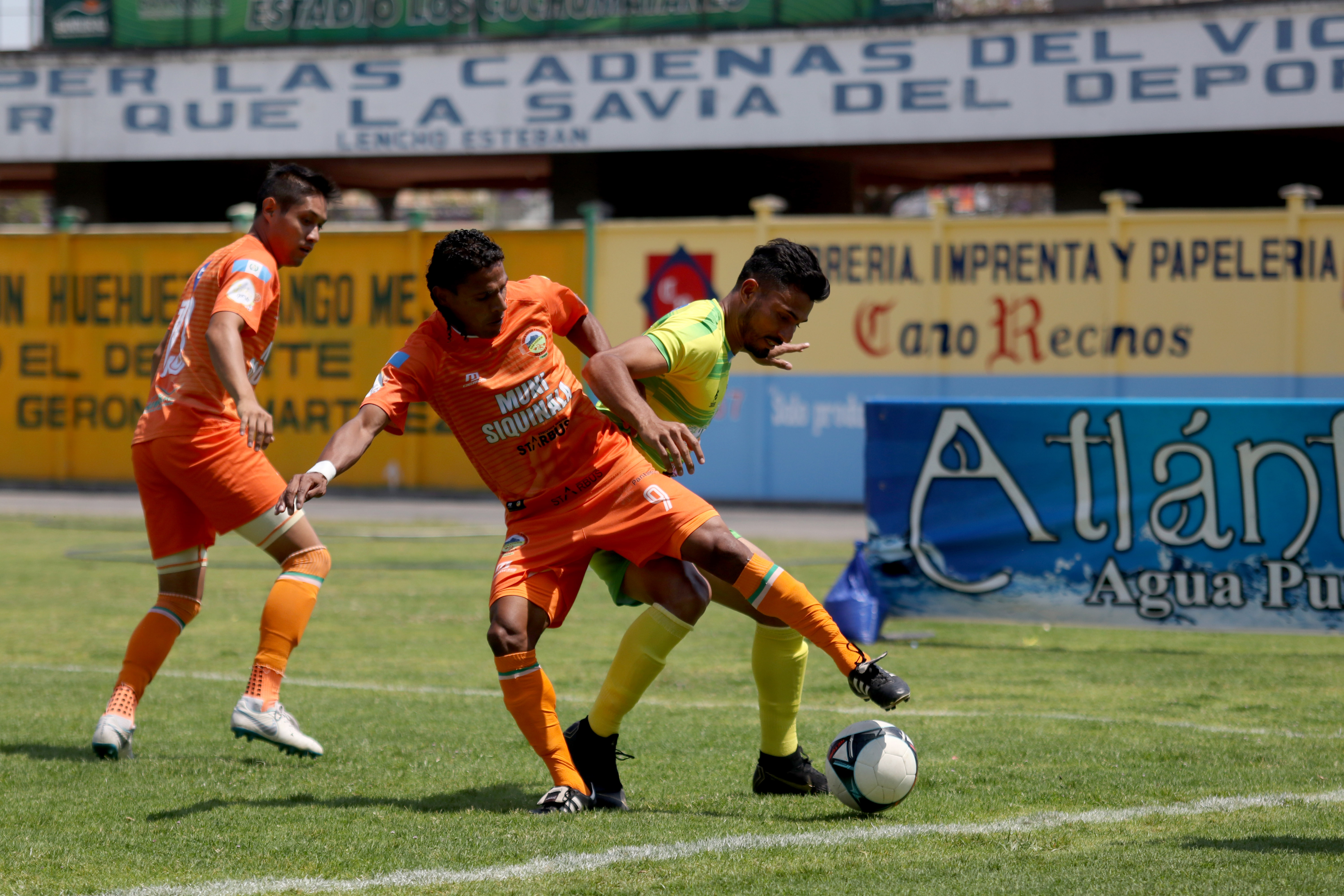 Deportivo Chiantla sigue en puestos de descenso. Este domingo cedió dos puntos en casa contra Siquinalá. (Foto Prensa Libre: Mike Castillo) 