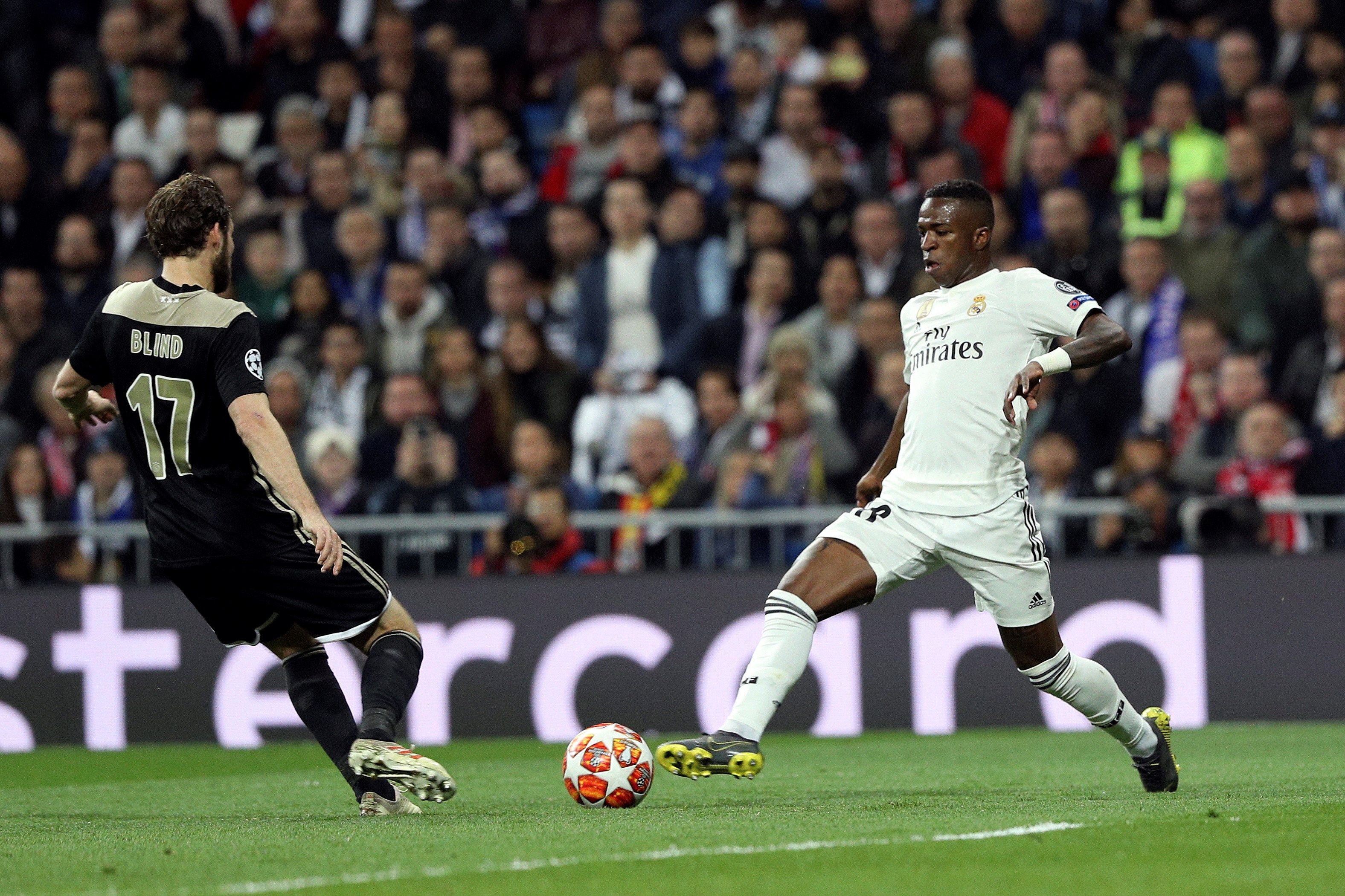 Vinicius, el jugador del Real Madrid que promete un futuro brillante. (Foto prensa Libre: EFE)