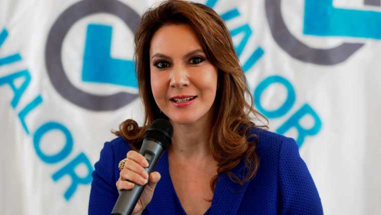 Zury Ríos Sosa, candidata presidencial del Partido Valor. (Foto Prensa Libre: Hemeroteca PL)