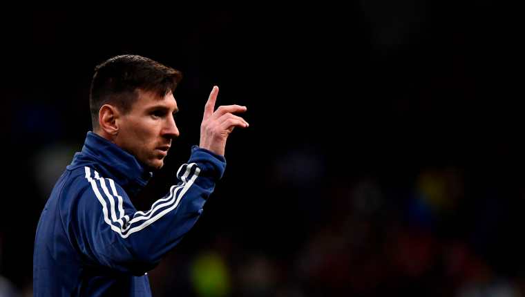 El jugador de Argentina y del FC Barcelona, Lionel Messi, se une a la lucha por una buena causa. (Foto Prensa Libre: AFP)