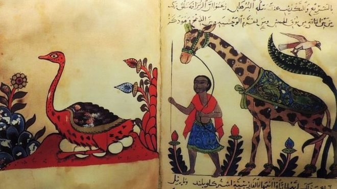 "El libro de los animales" de al-Jahiz tenía siete volúmenes.  (Getty Images)