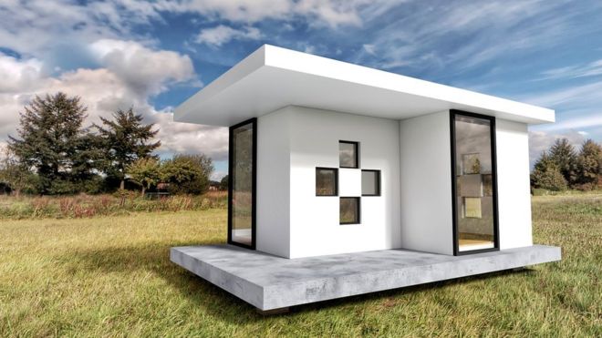 La crisis de vivienda asequible ha hecho que la gente vea en las minicasas una opción para poseer una casa. (Foto Prensa Libre: Getty Images)