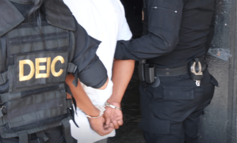 La PNC reporta la detención de 21 personas de los 100 más buscados. (Foto Prensa Libre: PNC). 