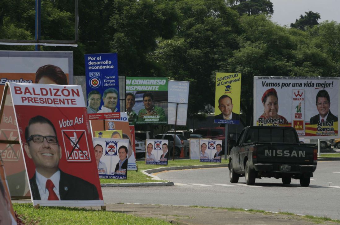 La propaganda de los partidos políticas será regulada por el TSE. (Foto Prensa Libre: Hemeroteca PL)