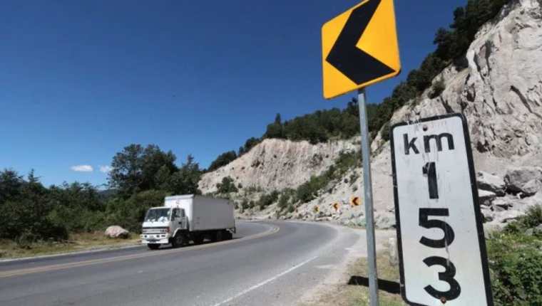 El kilómetro 153 de la ruta interamericana, Nahualá, Sololá, es escenario de múltiples incidentes. (Foto Prensa Libre: César Pérez Marroquín)
