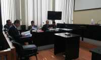 Los abogados Rudy Nery Martínez Xutuc y Mario Alfredo Menéndez Martínez, aceptaron los cargos en el caso Los Huista. (Foto Prensa Libre: Kenneth Monzón)