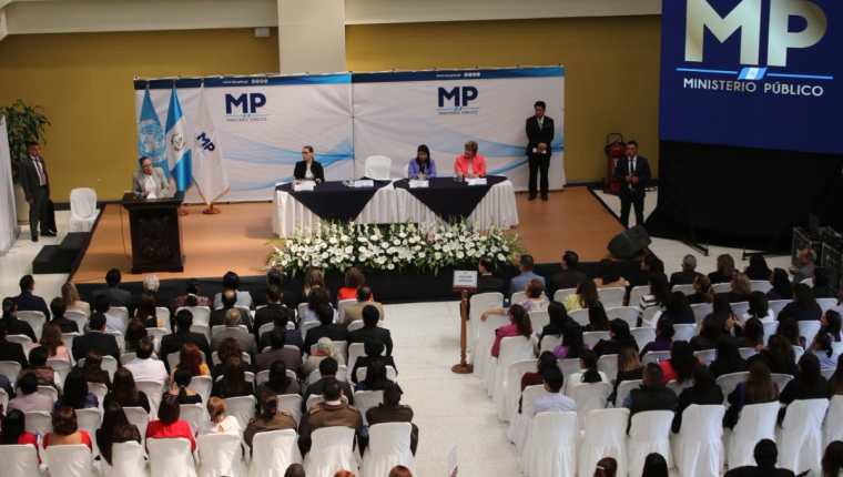 El protocolo de acoso sexual laboral en el MP será socializado entre las dependencias de esa institución. (Foto Prensa Libre: MP)