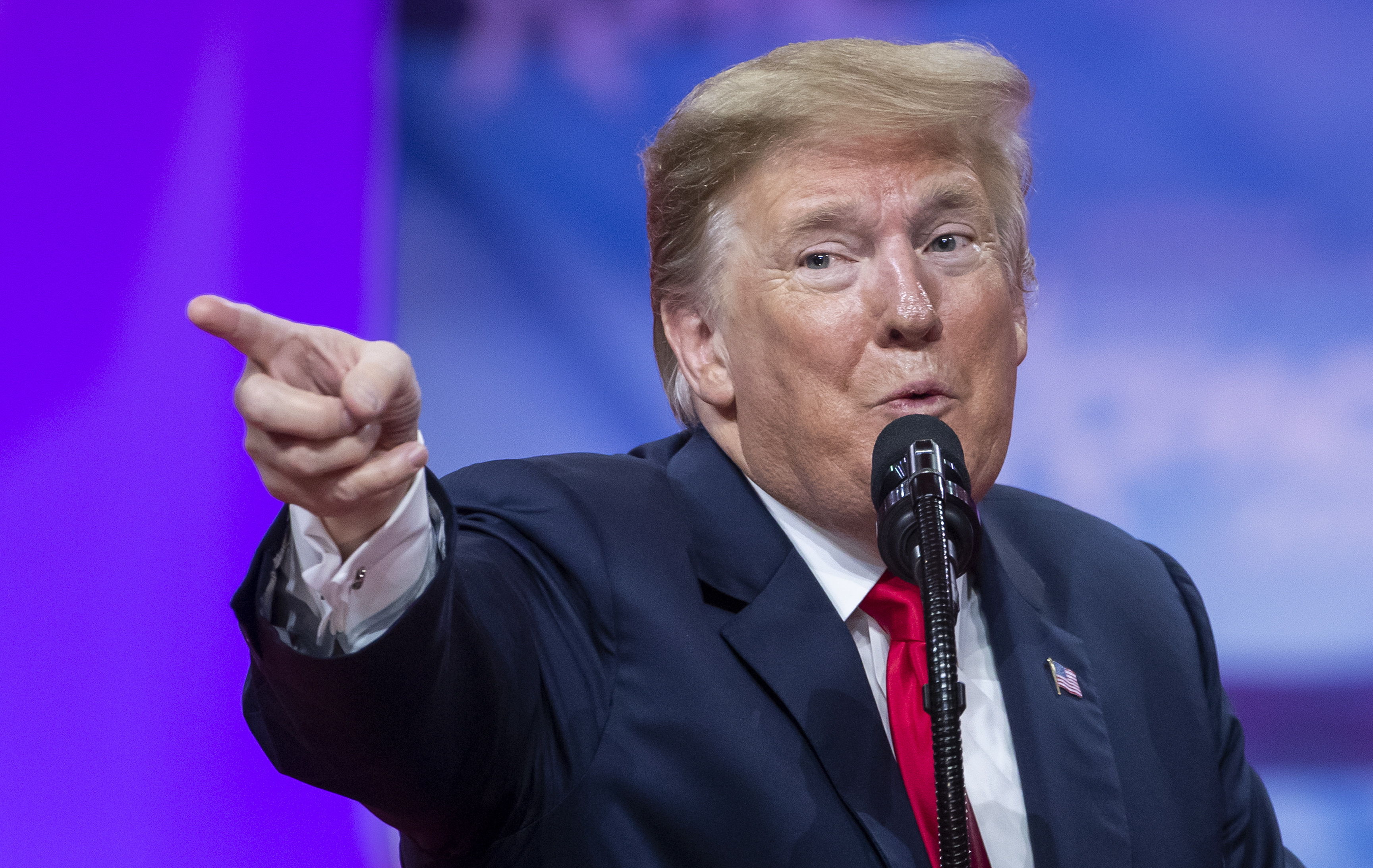 Los legisladores estadounidenses señalan a Donald Trump de obstruir la justicia. (Foto Prensa Libre: EFE)